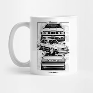 EDM - E34 M5 Full - CarCorner Mug